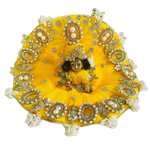 Laddu Gopal Dress Yellow11