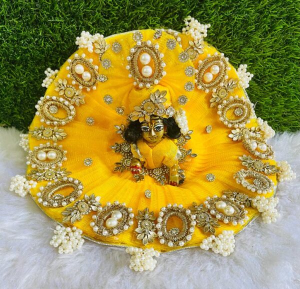 Laddu Gopal Dress Yellow12